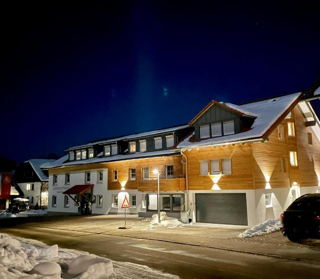 Landgasthaus Zum Kreuz Gbr Isny im Allgäu Kültér fotó